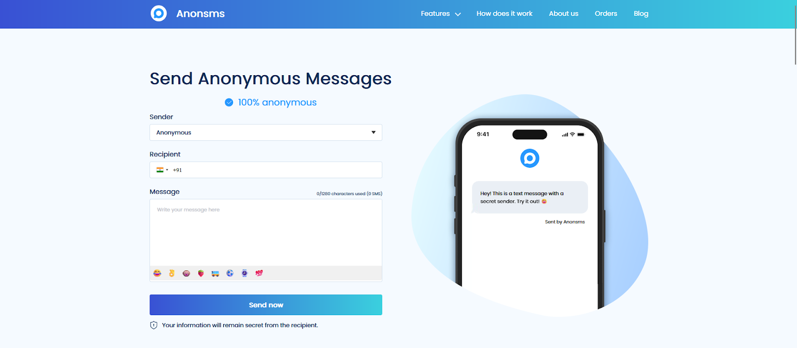 How to send an anonymous letter offline online text ideas