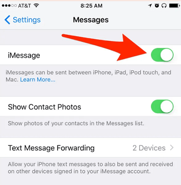 Go to Messages