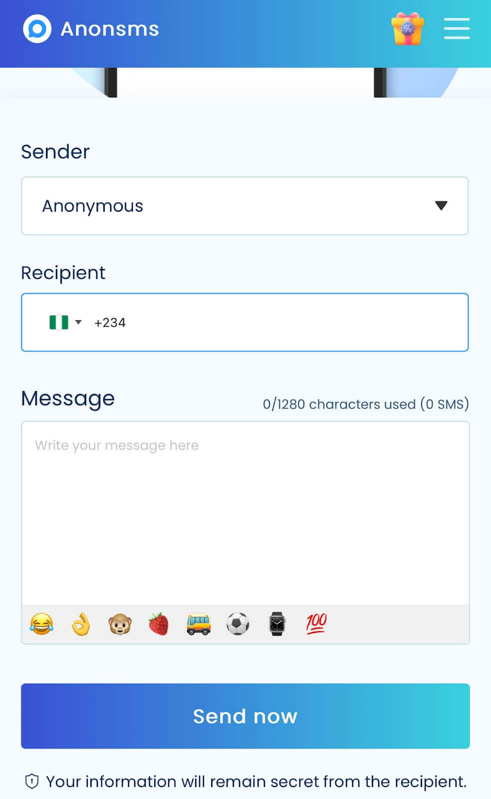 How to send an anonymous letter offline online text ideas