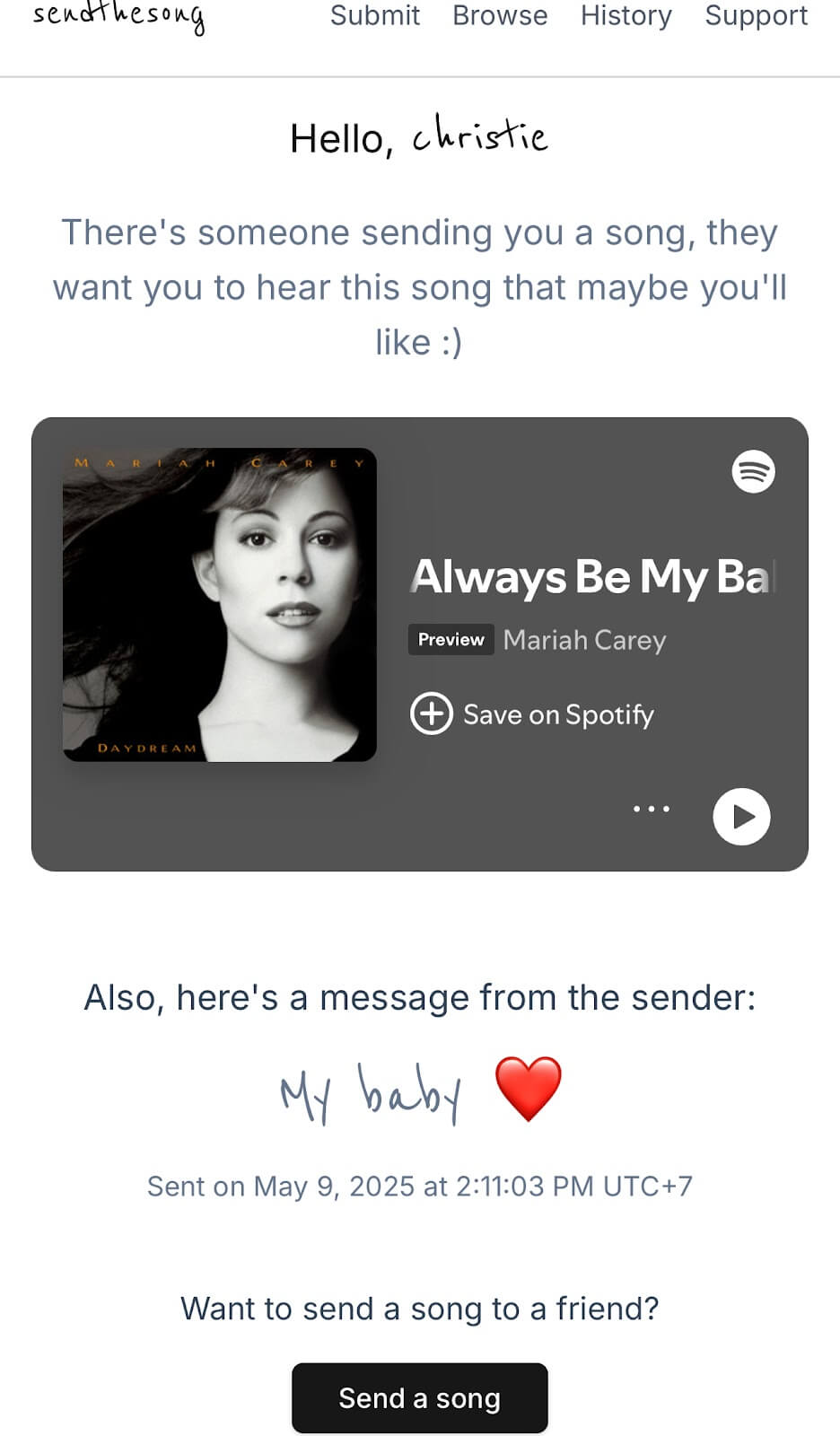 Song Select Message How to Use SendTheSong.xyz and Catch on the Trend - Our Blogs