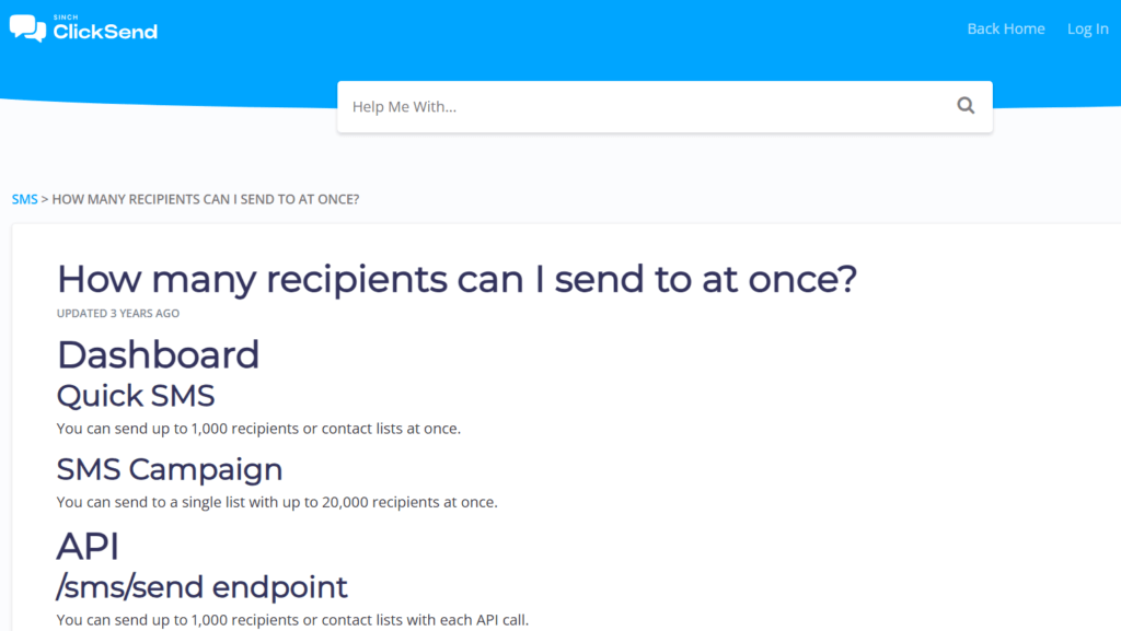 ClickSend