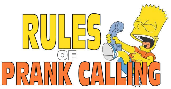 rule of prank calling