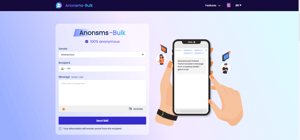 Anonsms Bulk SMS