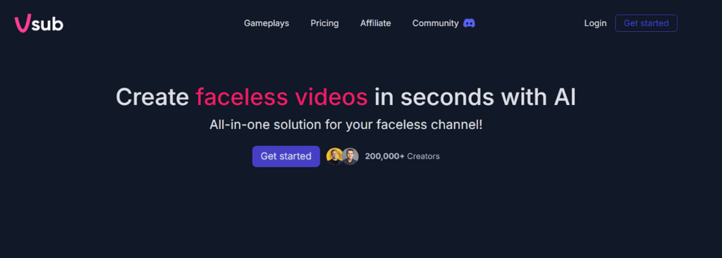 vsub.io-Screenshot