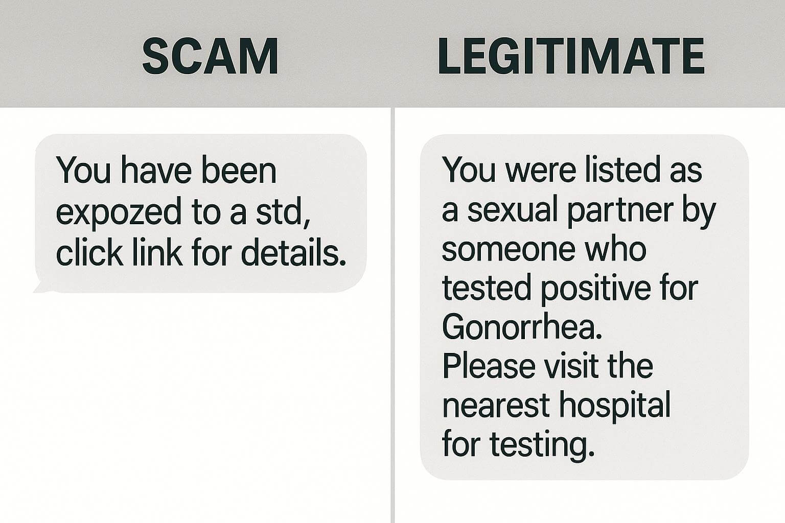 How to Spot a Scam vs. a Legitimate STD Notification? - Our Blogs
