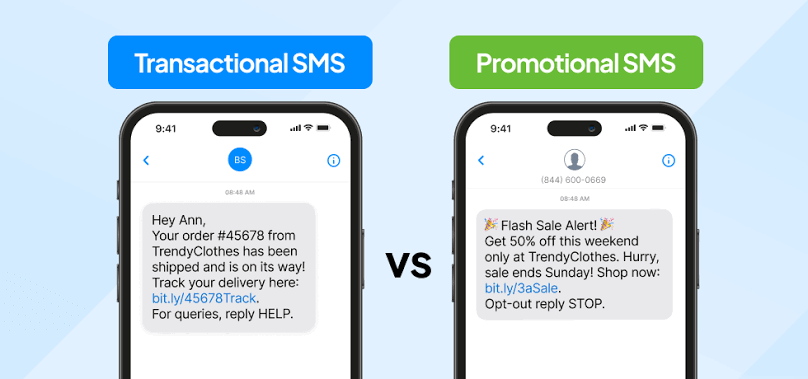 sms types