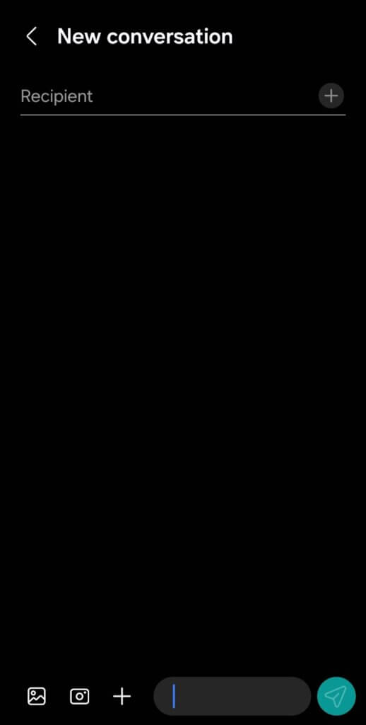 enter messages