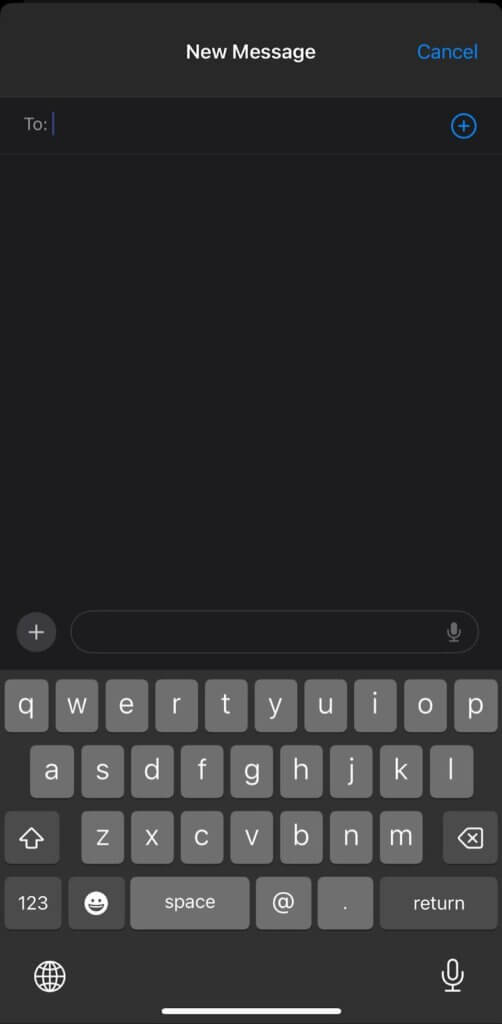 iphone new message