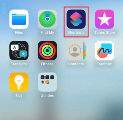 shortcuts app