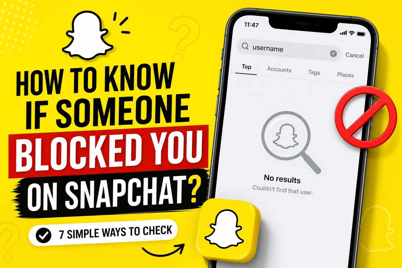 how to know if someone blocked you on snapchat