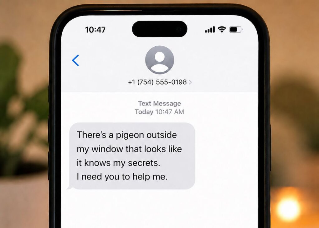 Send a Fake Pigeon-Related Emergency