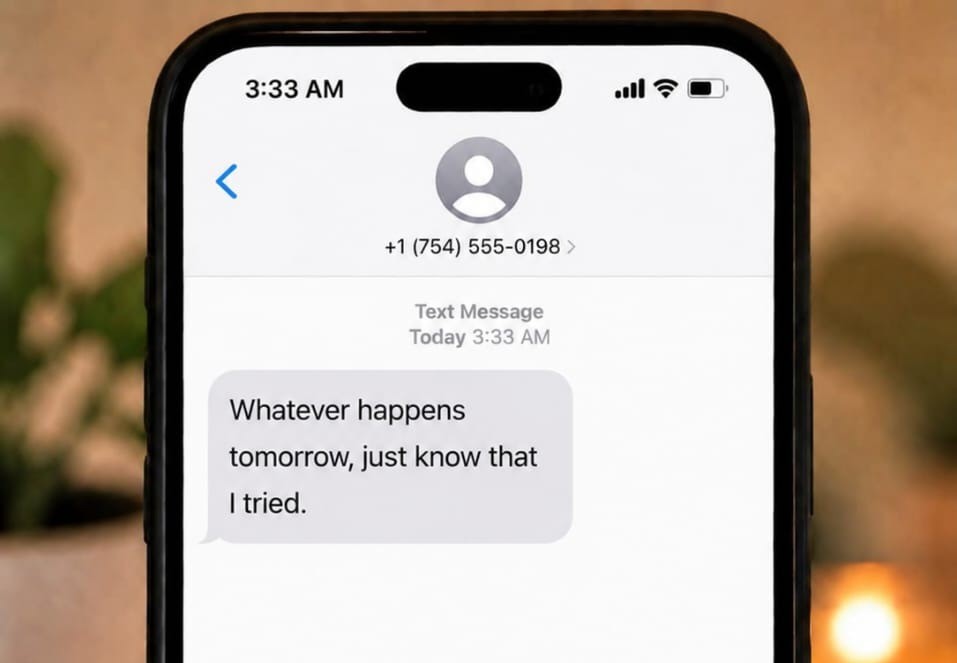 Send a Text at 3:33 AM With No Context