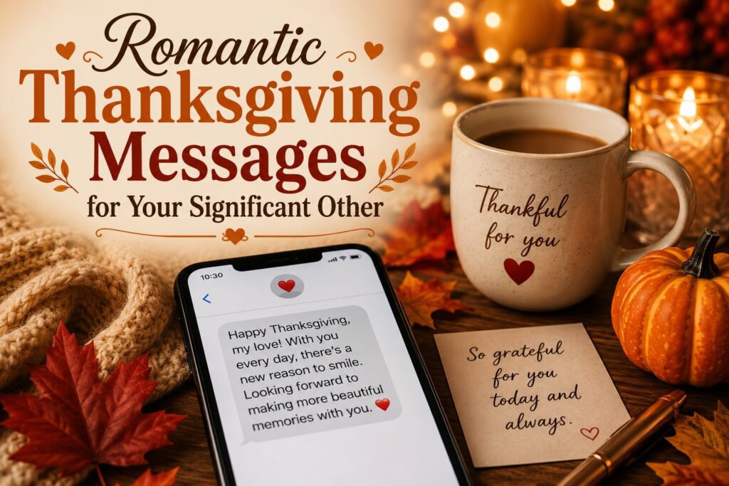 Messaggi romantici di ringraziamento per la tua dolce metà