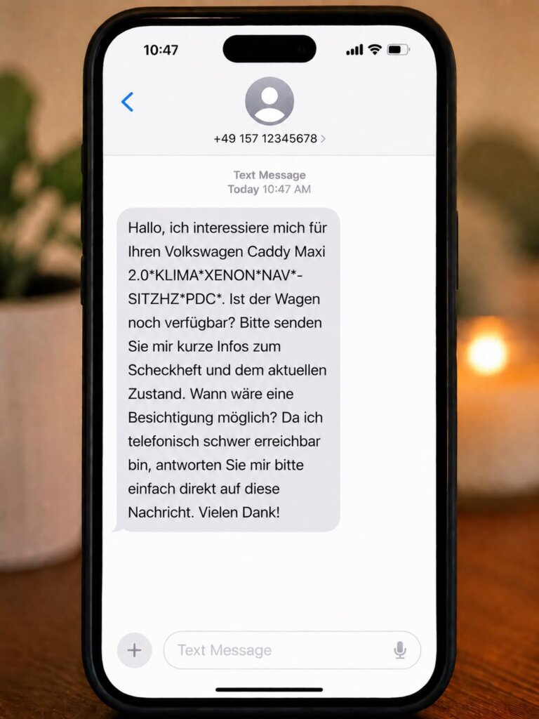 Draft a Professional, Car-Specific Message