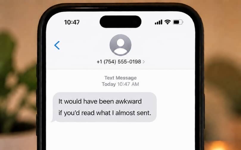 Notification for a Message You Never Sent