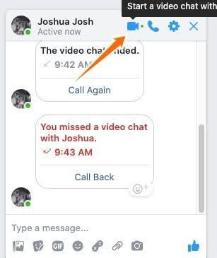 Try Messenger Calling Features