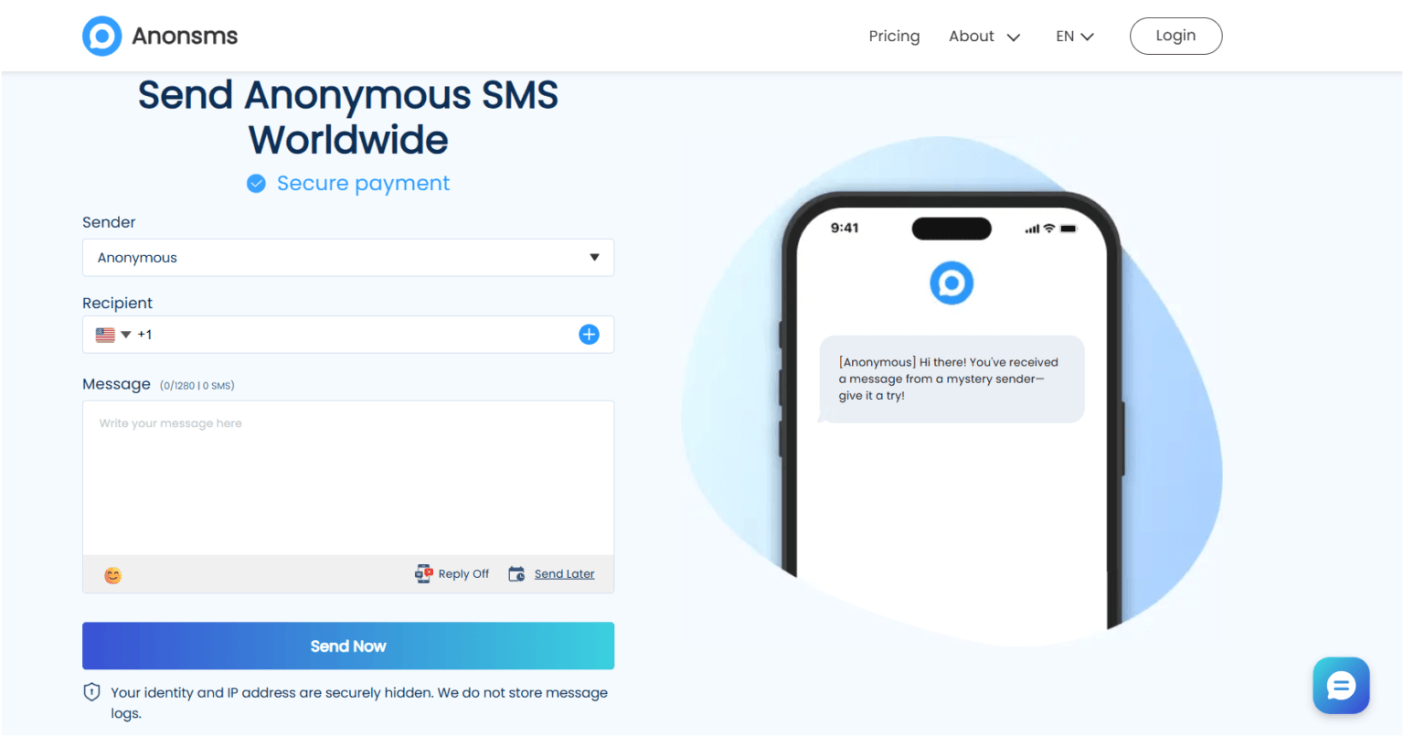 Anonsms