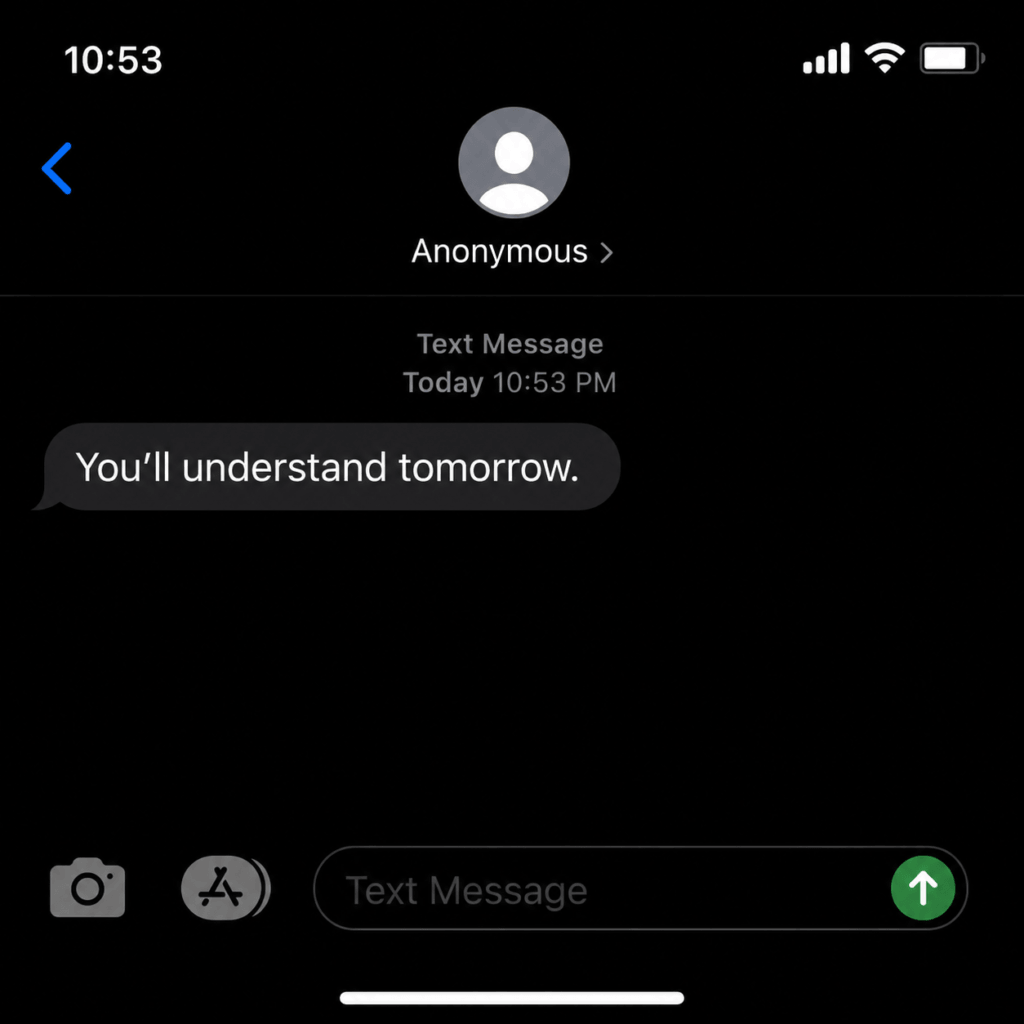 End the Conversation with “You’ll Understand Tomorrow”