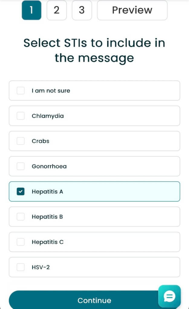 Notifypartners - Anonymous partner notification tool