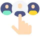 chọn người nhận của bạn