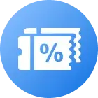 an icon indicating ad-free